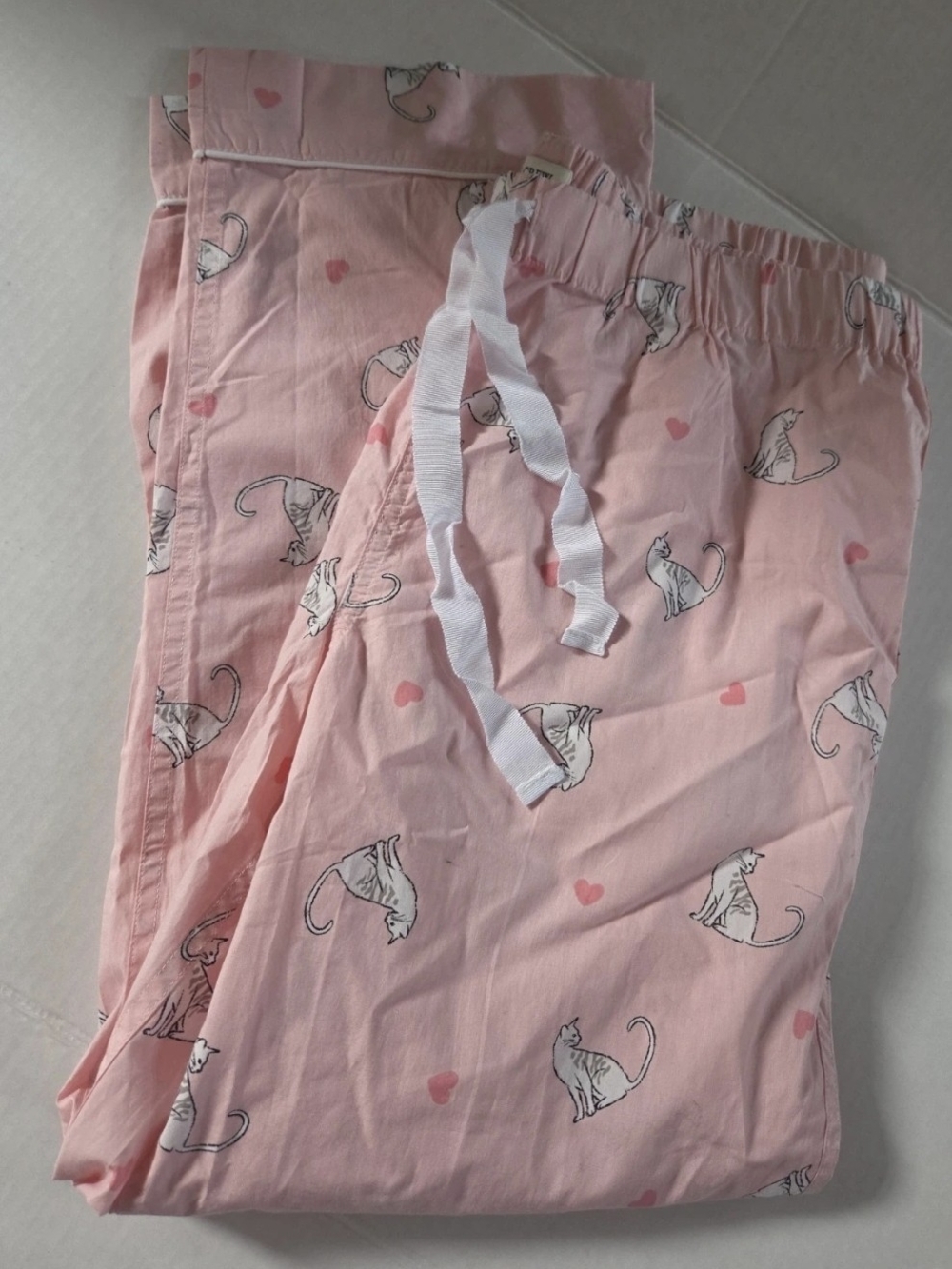 J CREW😻New😻Cat & Heart Pajama/Lounge Pants